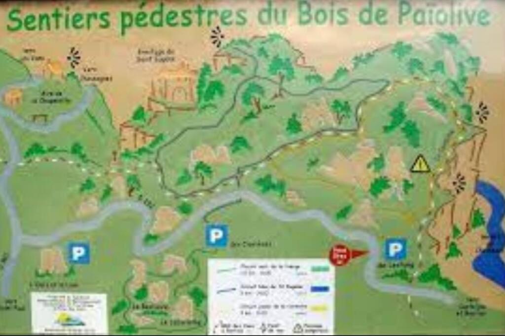 살라바스 La O'Liso Gorges De L'Ardeche 빌라 외부 사진
