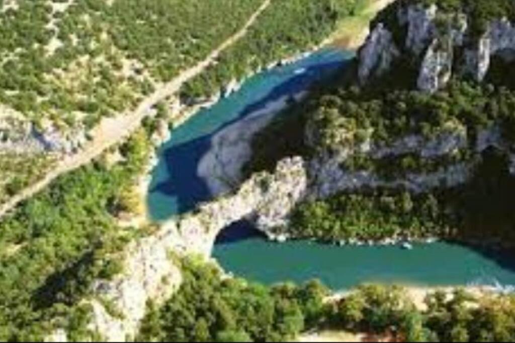 살라바스 La O'Liso Gorges De L'Ardeche 빌라 외부 사진