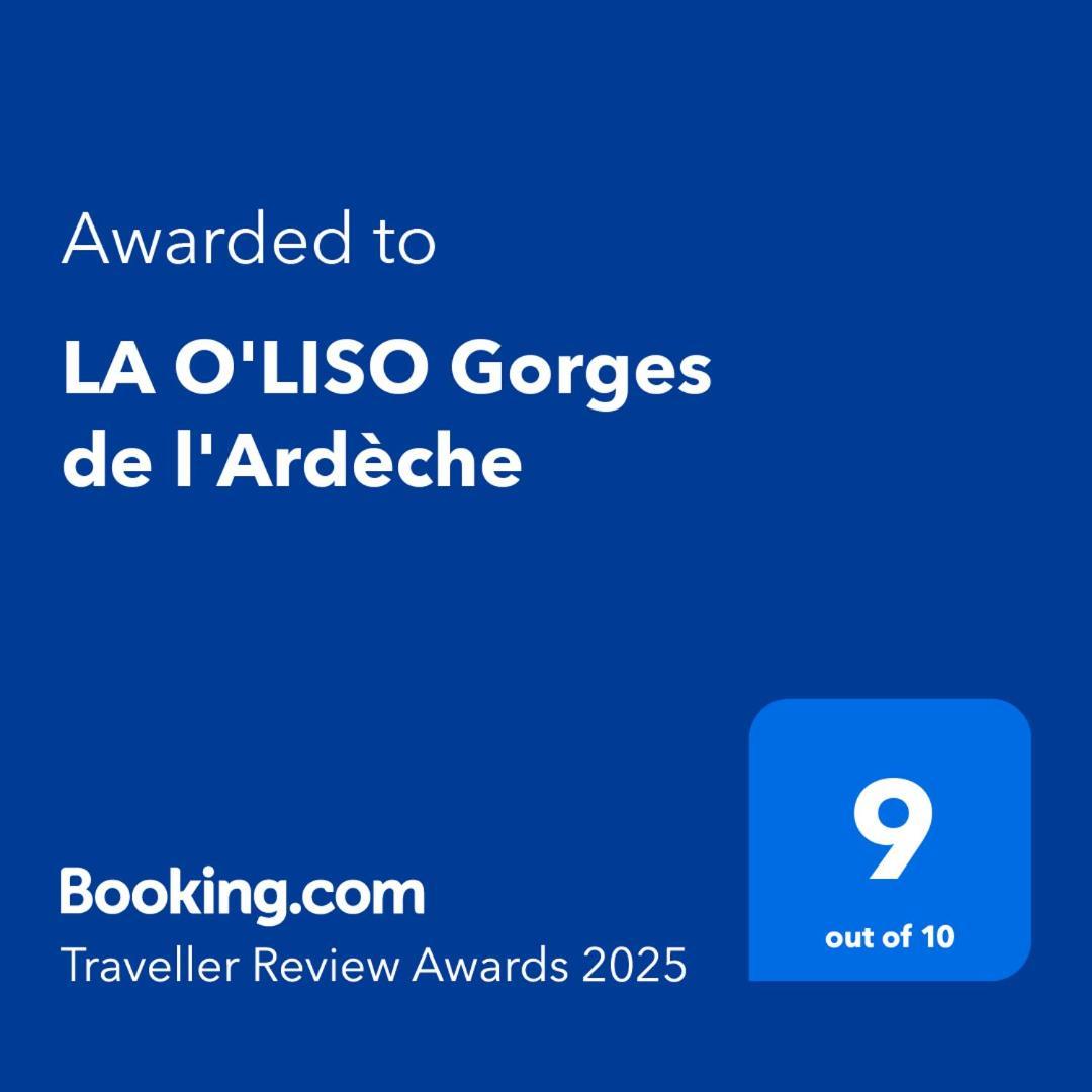 살라바스 La O'Liso Gorges De L'Ardeche 빌라 외부 사진