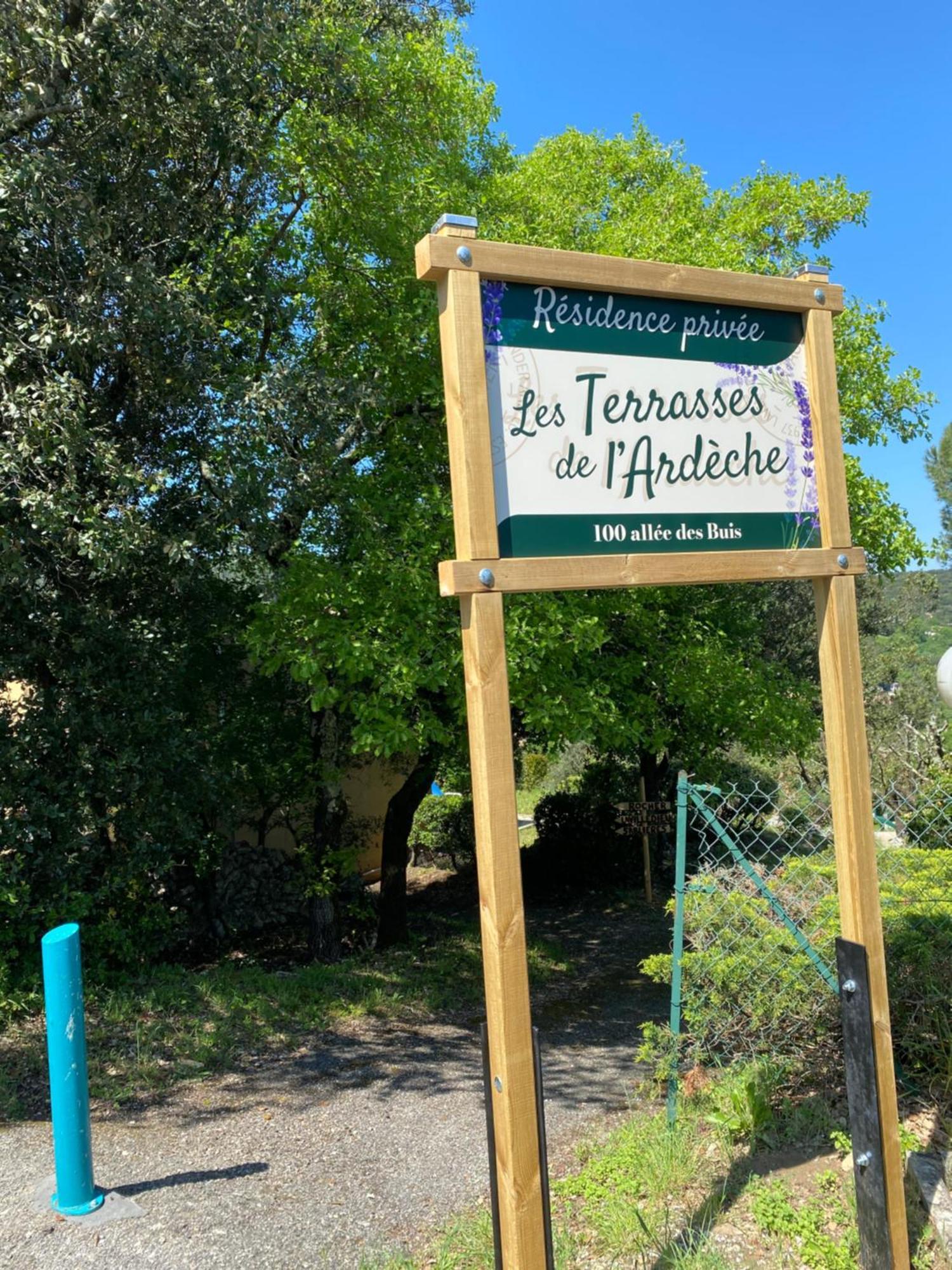 살라바스 La O'Liso Gorges De L'Ardeche 빌라 외부 사진